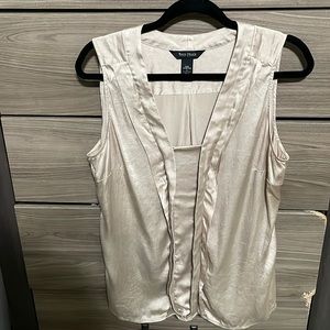 White House Black Market silk blouse